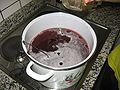 Die Suppe ist angerichtet...und richt und schmeckt extrem süß.