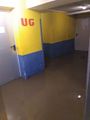 Der Keller unter Wasser.